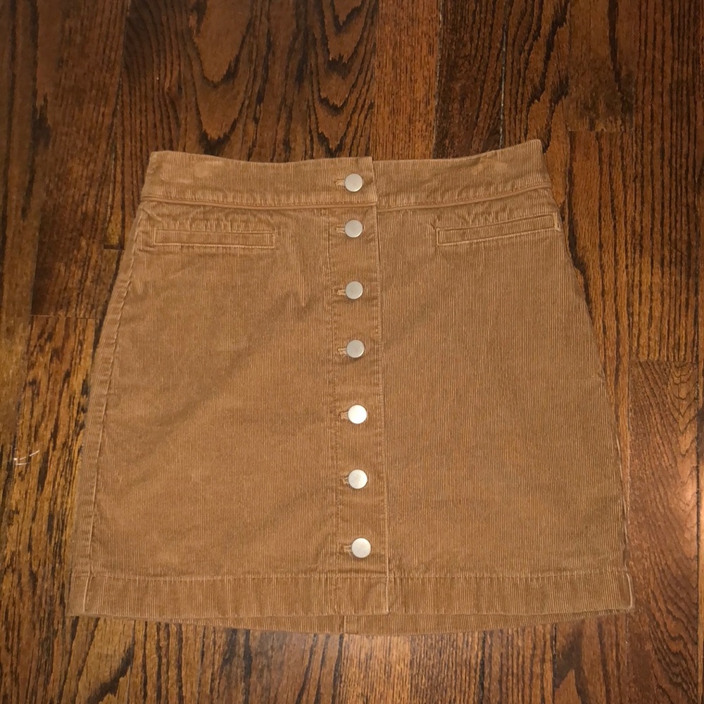 Aritzia Button Skirt